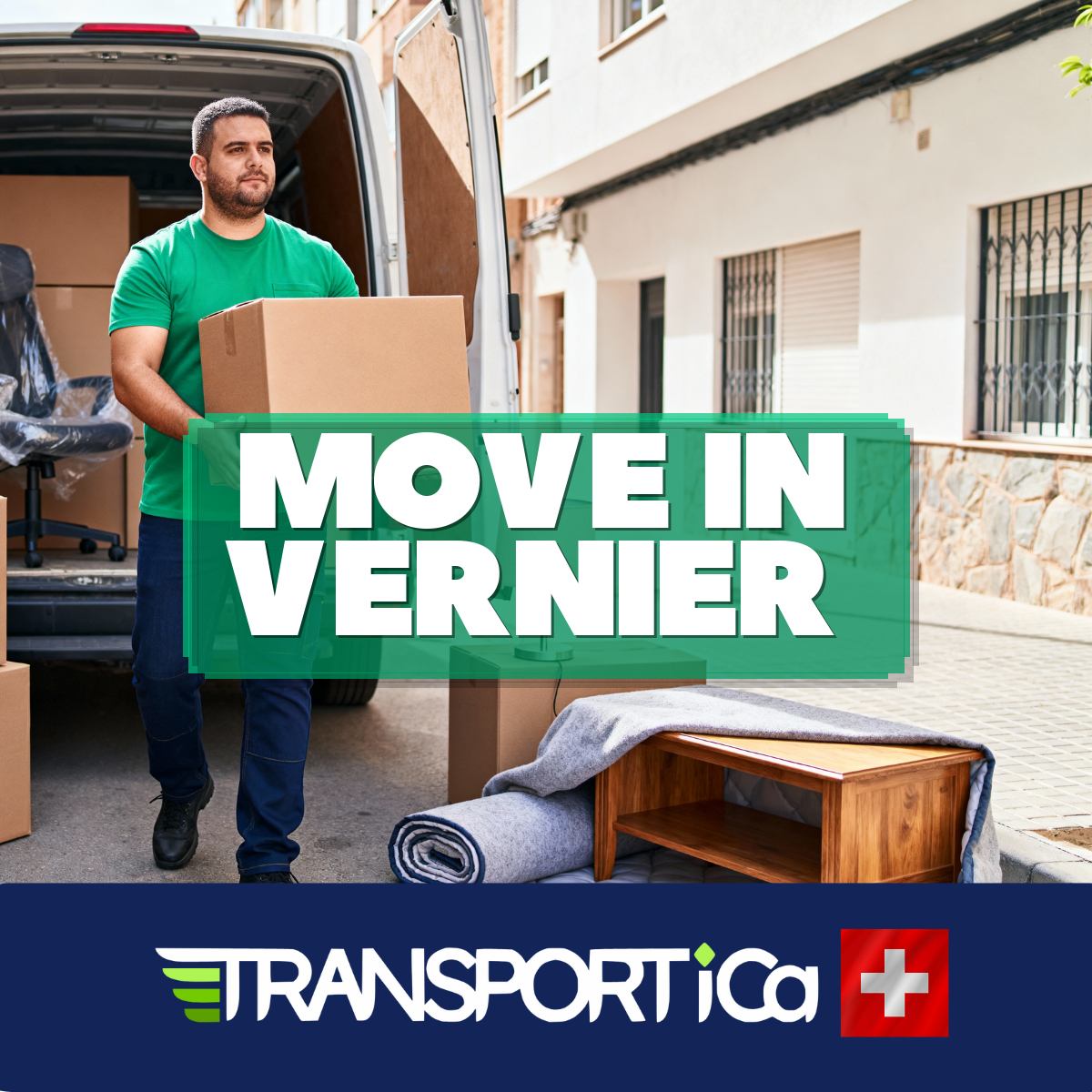 Piano transport in Vernier