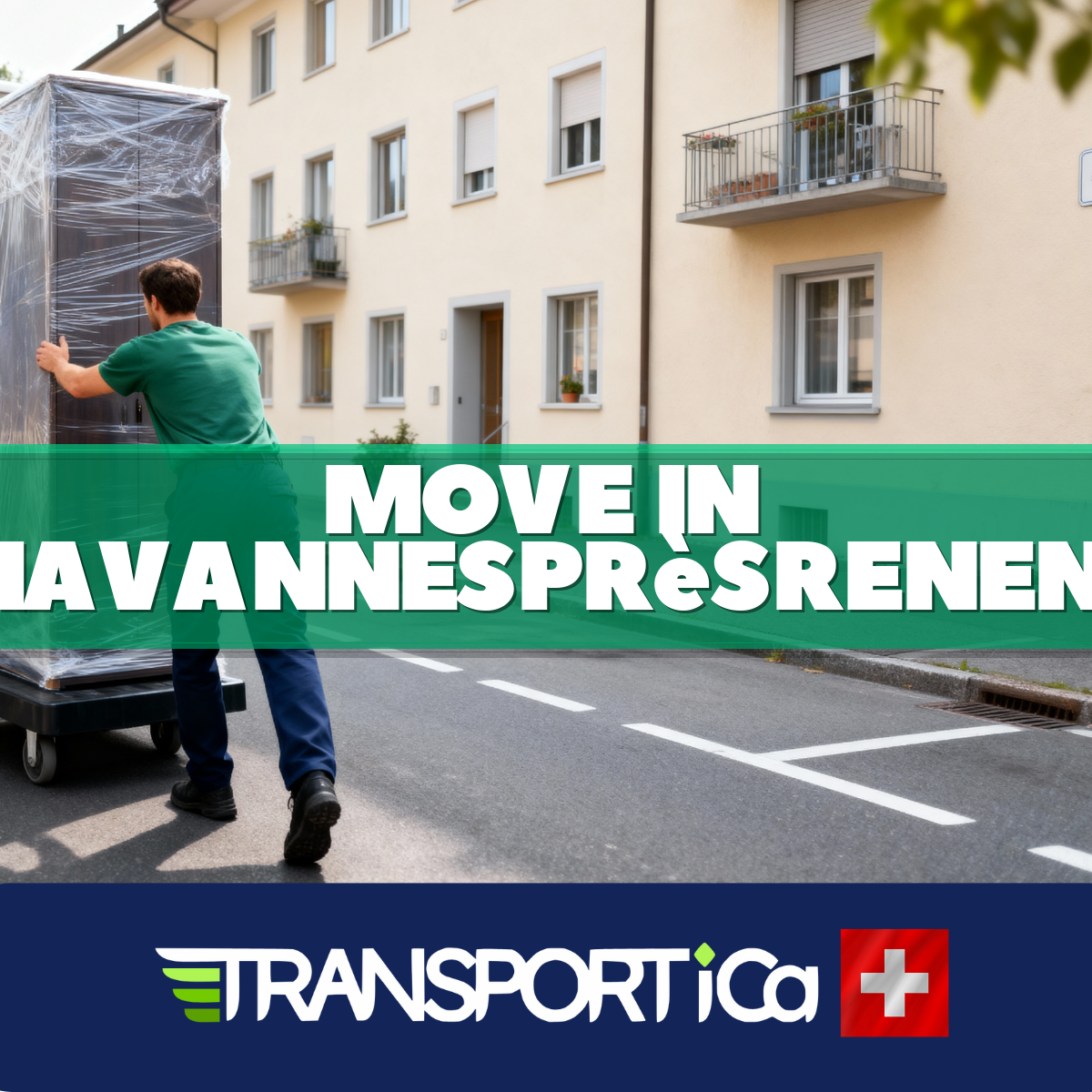 Private move / residential move in Chavannes-près-Renens