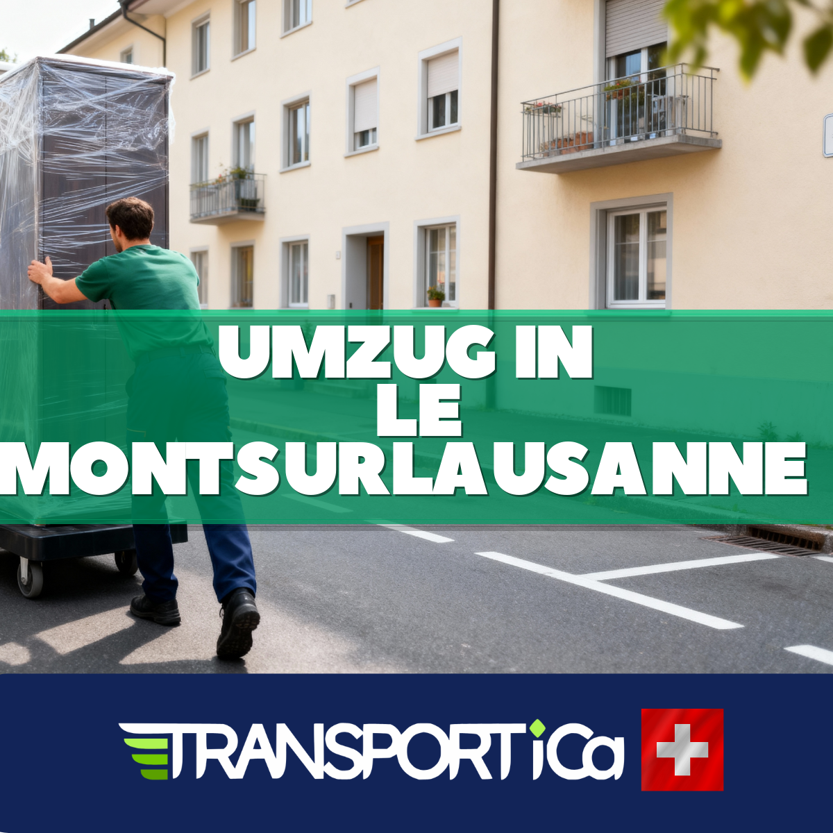 Privatumzug in Le Mont-sur-Lausanne