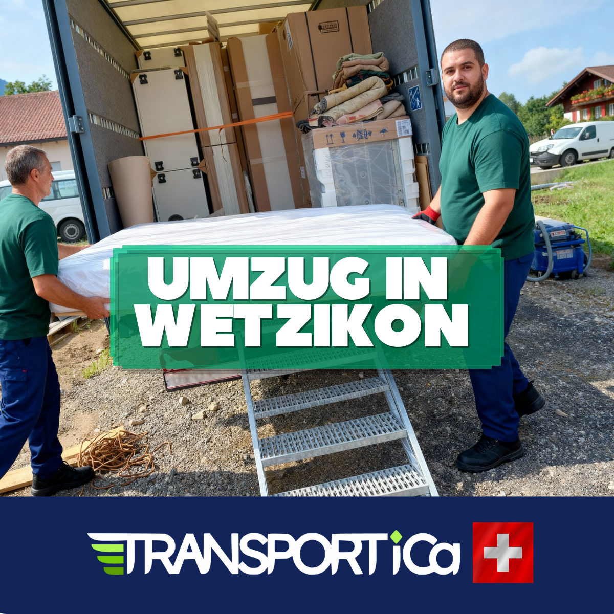 Privatumzug in Wetzikon