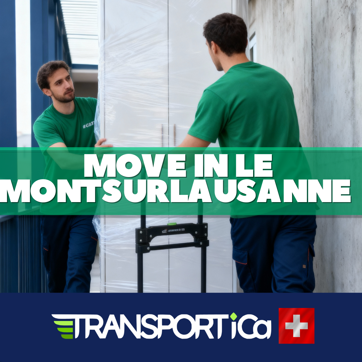 Senior move in Le Mont-sur-Lausanne