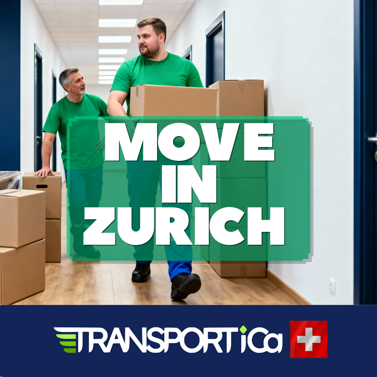 Senior move in Zürich