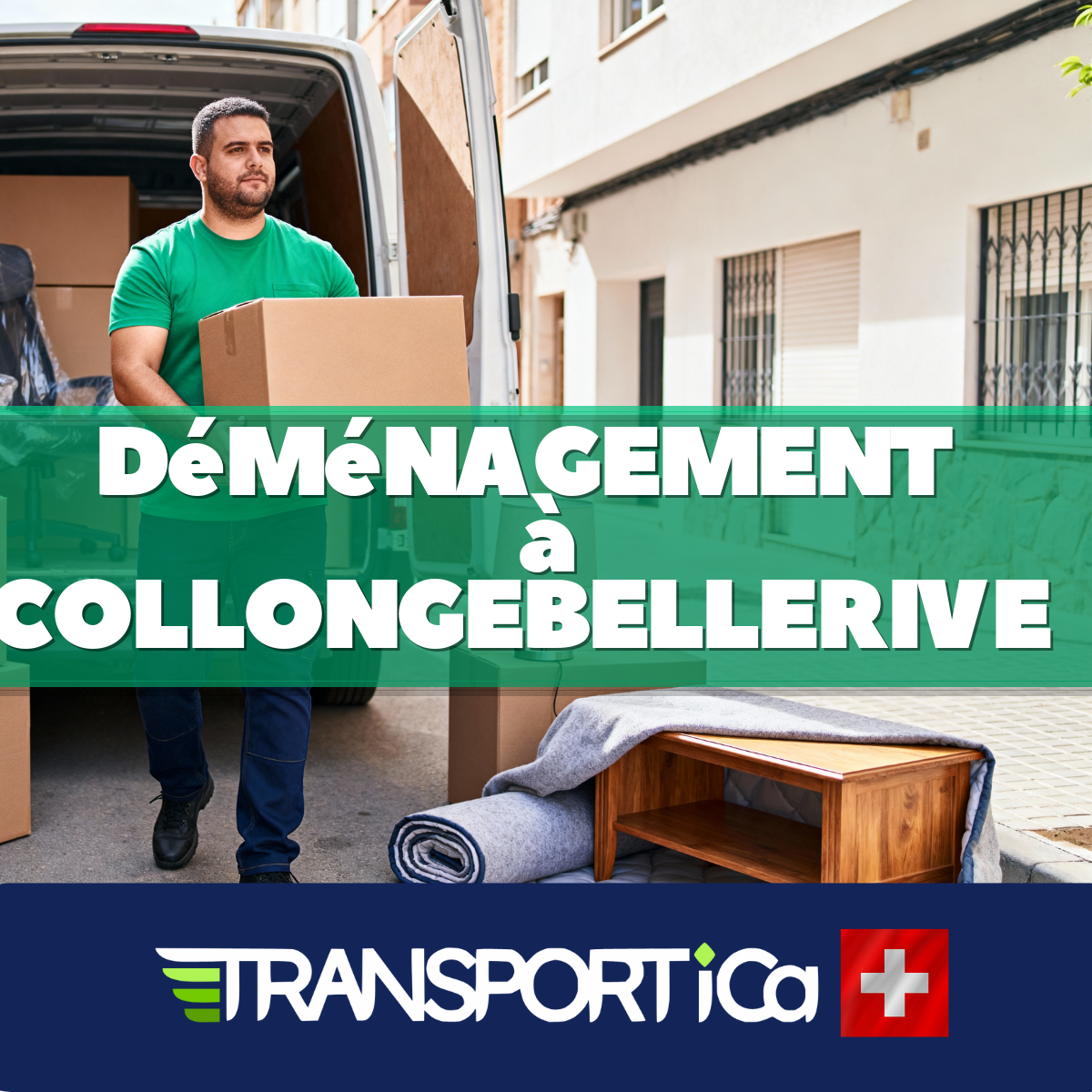 Service de déménagement à Collonge-Bellerive