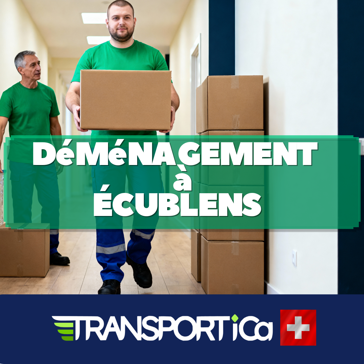 Service de déménagement à Écublens