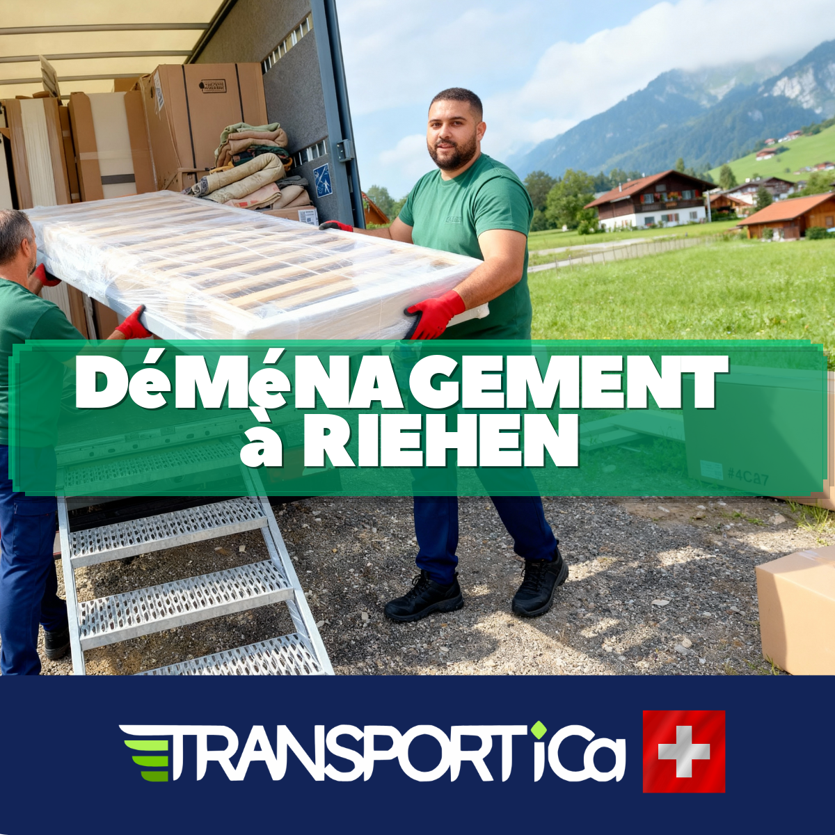 Service de déménagement à Riehen