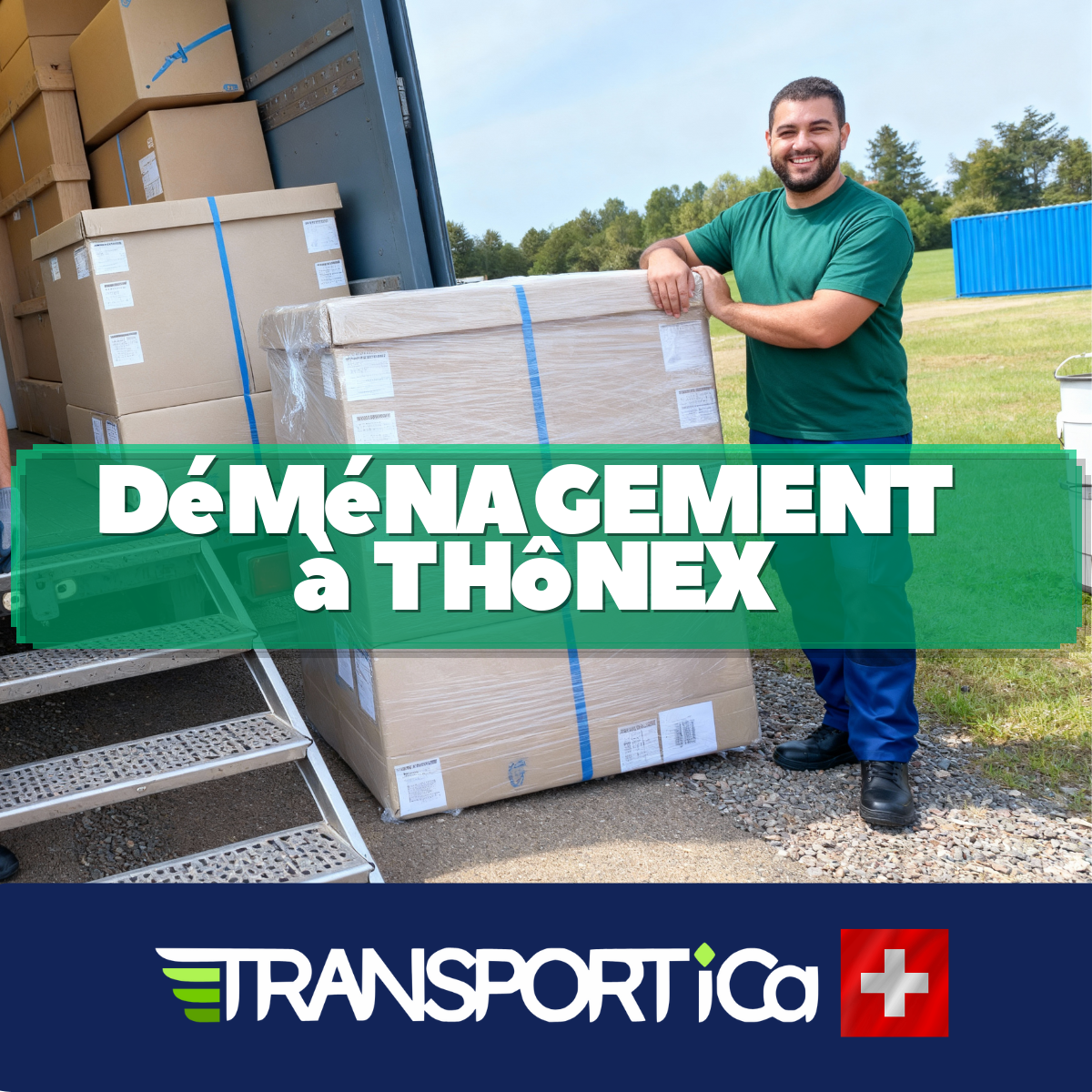 Service de déménagement à Thônex