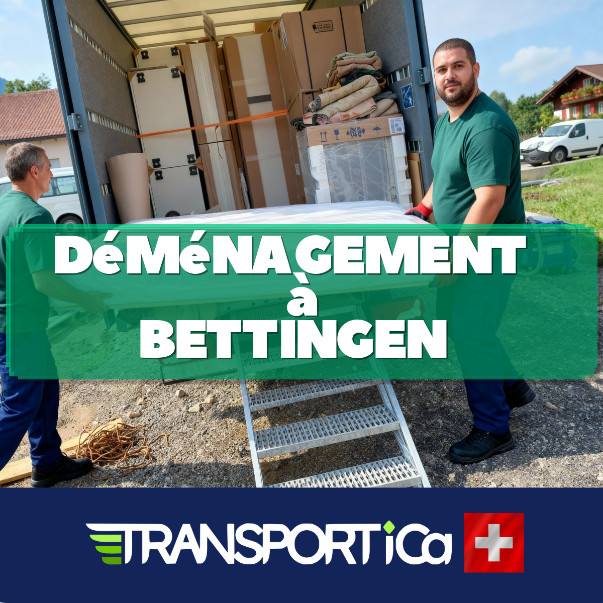 Société de déménagement à Bettingen