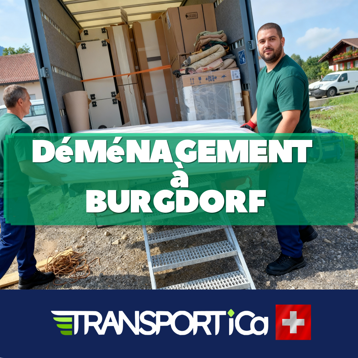 Société de déménagement à Burgdorf