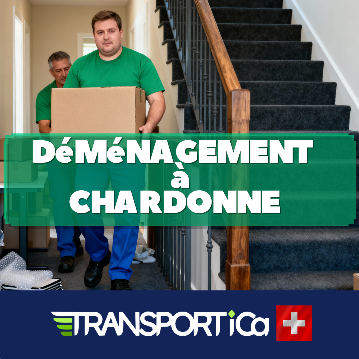 Société de déménagement à Chardonne