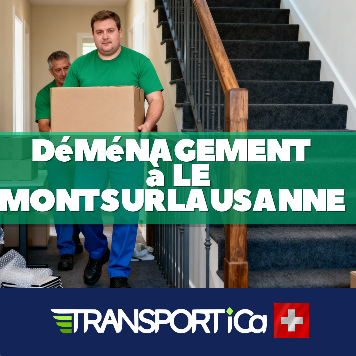 Société de déménagement à Le Mont-sur-Lausanne