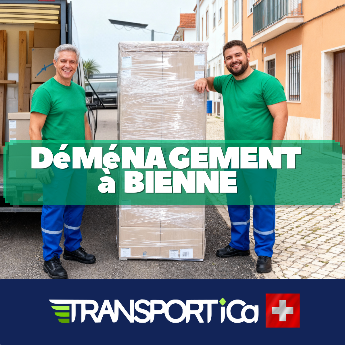 Transport de piano à Bienne