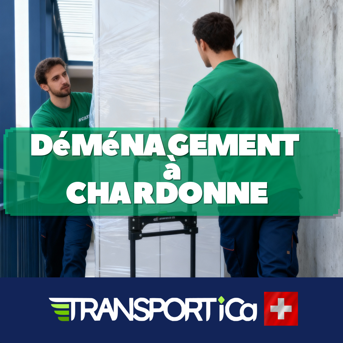 Transport de piano à Chardonne