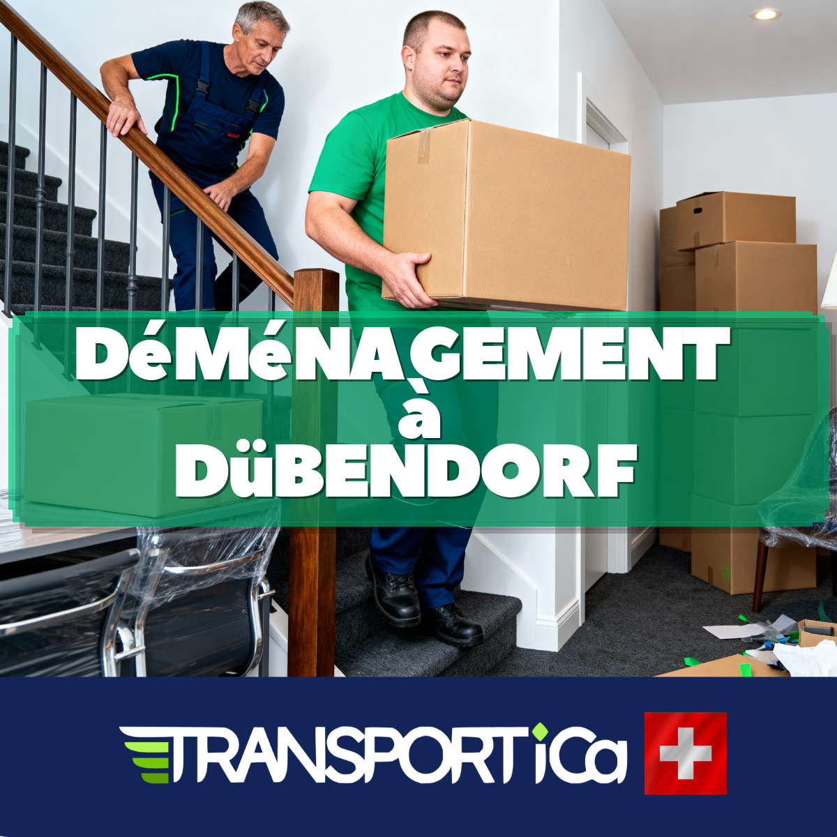 Transport de piano à Dübendorf