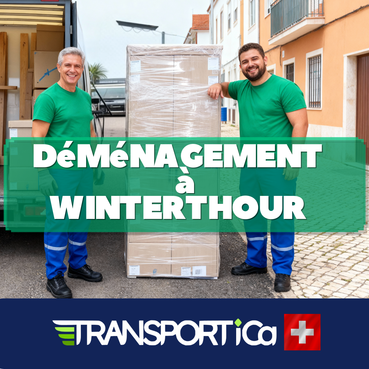 Transport de piano à Winterthour