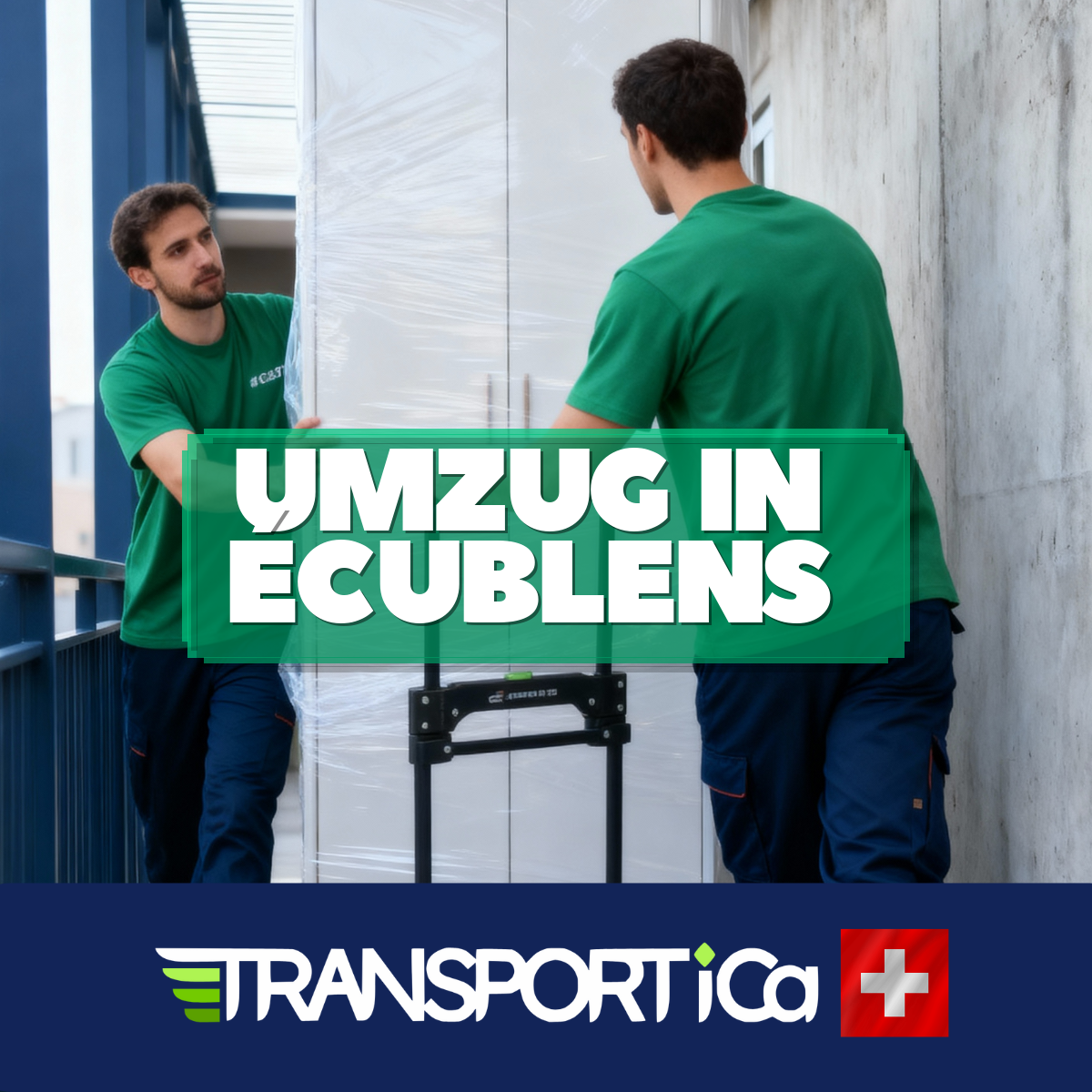 Umzugshelfer in Écublens