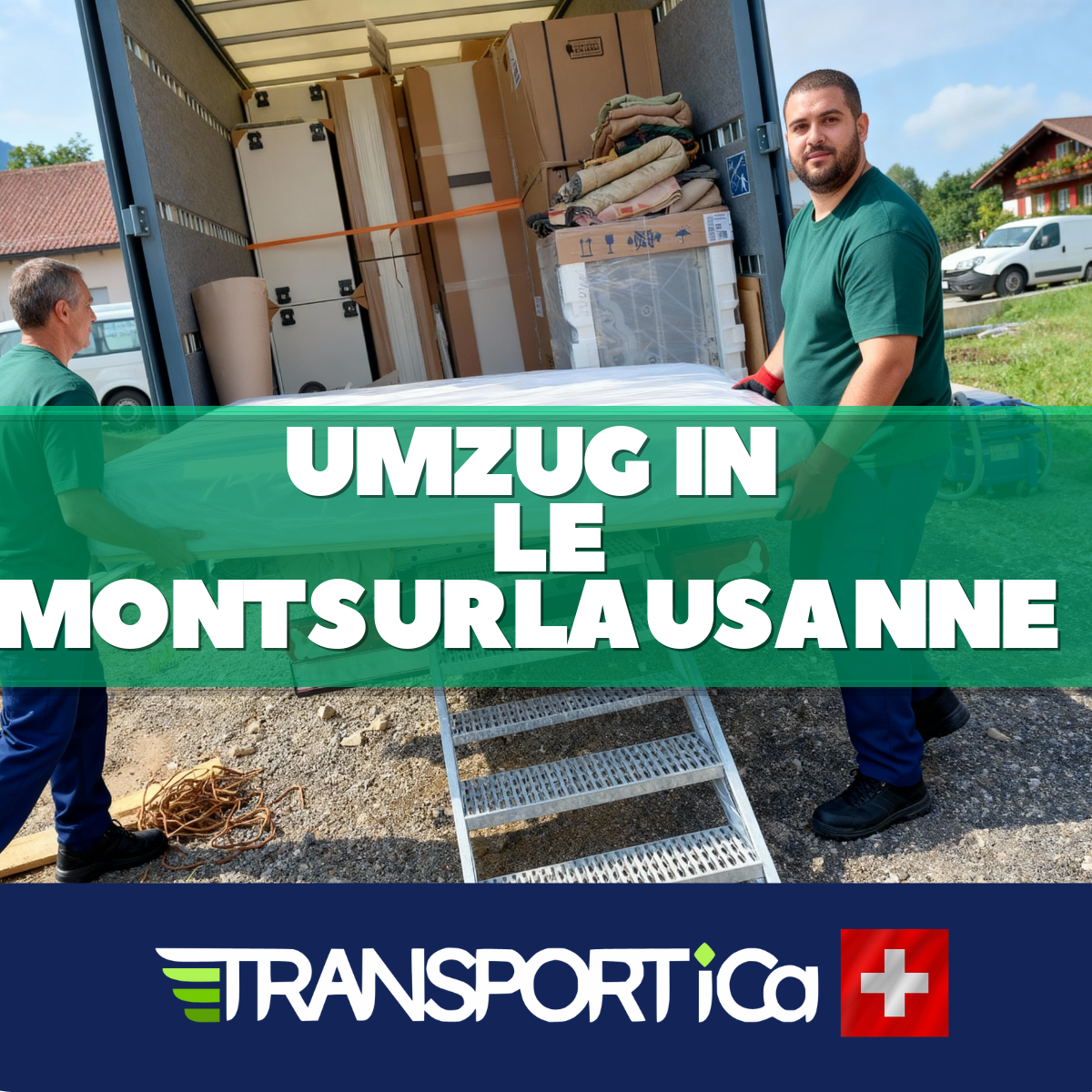 Umzugsservice in Le Mont-sur-Lausanne
