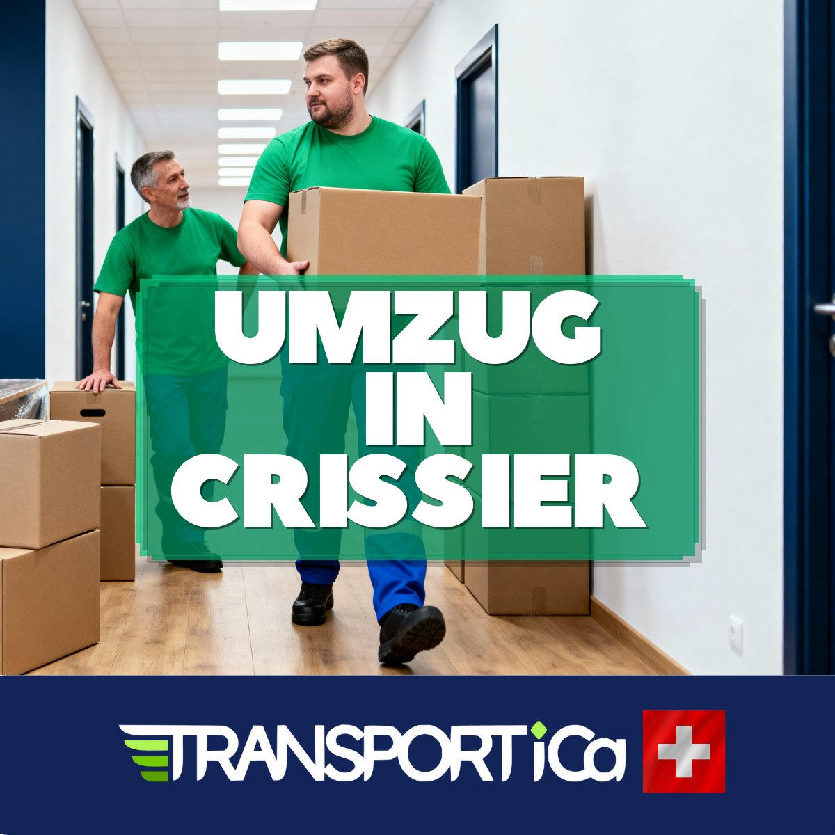 Zügelunternehmen in Crissier